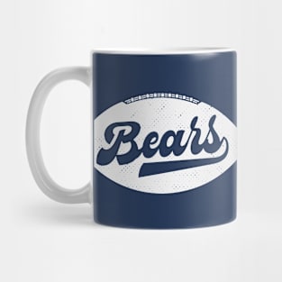 Retro Bears Football Mug